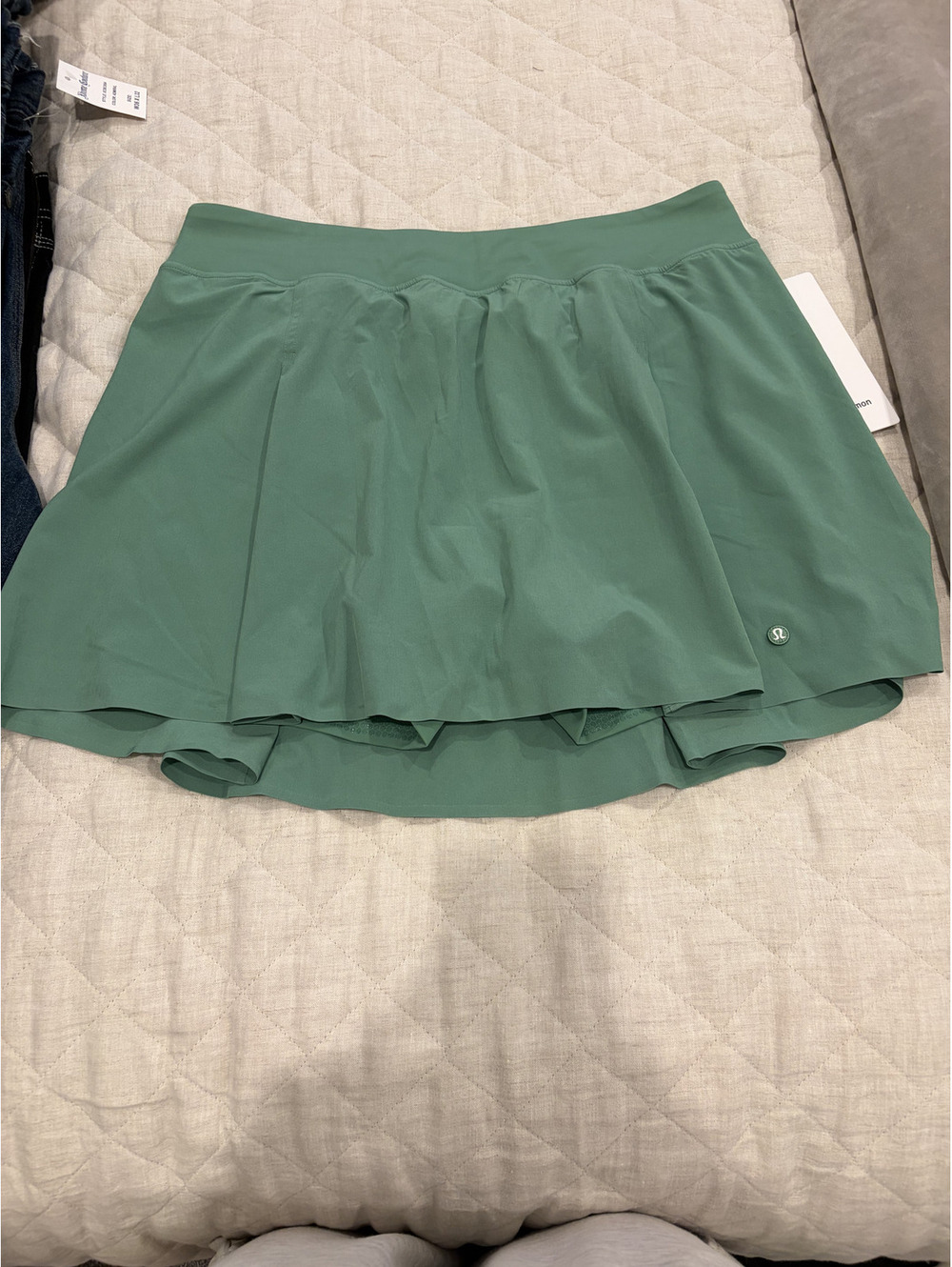 NWT Lululemon A-Line Side-Pleat Tennis Skirt size L
